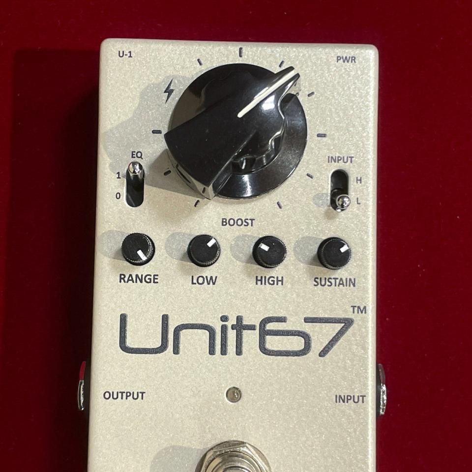 DryBell Unit67 【特価】【コンプ / EQ / ブースターの複合ペダル