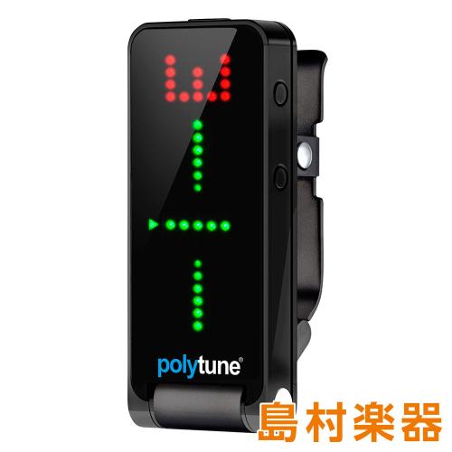 tc electronic POLYTUNE CLIP BLACK クリップ式ポリフォニック・チューナークリップチューナー