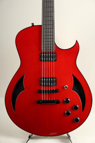 Marchione Guitars Semi-Hollow Standard Italian Alpine Spruce Top 1pcs Figured maple Marchione Red