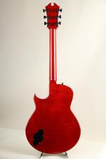 Marchione Guitars Semi-Hollow Standard Italian Alpine Spruce Top 1pcs Figured maple Marchione Red_4
