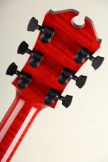Marchione Guitars Semi-Hollow Standard Italian Alpine Spruce Top 1pcs Figured maple Marchione Red_9