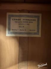 Conde Hermanos [コンデ・エルマノス]  グラヴィーナ/アトーチャ　フラメンコ白　1970年代_6