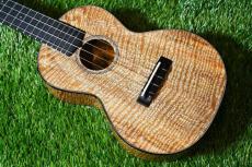 tkitki ukulele C-CUSTOM-CURLY MANGO Concert【S/N 1659】