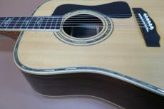 Guild D-100 / G-Mark Head Inlay・Original Peg・Solid Abalone Body Trim and Rosette and Fingerboard Inlay・Ebony Fingerboard and Bridge・Solid AA Sitka Spruce Top・Solid Indian Rosewood Side and Back【With Origina_13