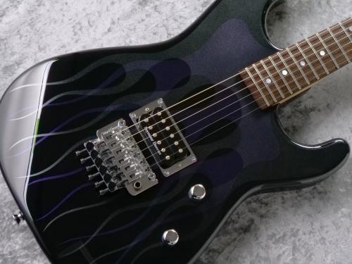 Charvel USA Custom Shop San Dimas FRT -Ghost Flames Black- 値下げいたしました!