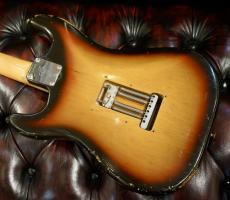 Fender 1969-71 Lefty Neck & 1973 Body Conversion Stratocaster / 3Tone Sunburst [3.72kg]_6