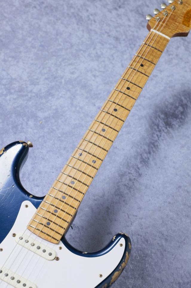 XOTiC XSC-2 Roasted Flame Maple Neck Heavy Aged ~Mercedes Blue