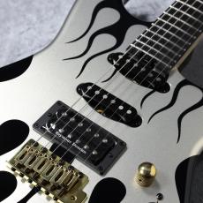 Charvel USA Custom Shop  San Dimas HSS Black & Silver Hot Rod Flames 「アウトレット特価」_3