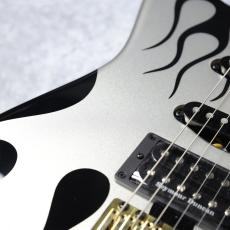 Charvel USA Custom Shop  San Dimas HSS Black & Silver Hot Rod Flames 「アウトレット特価」_4