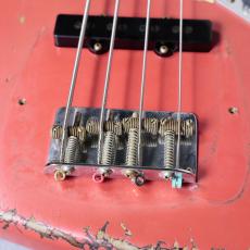 Fender Custom Shop MBS W22 1961 Jazz Bass Heavy Relic Buit by Austin Macnutt - Aged Festa Red/3Color Burst -【4.07kg】_3