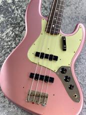 Fender Custom Shop B5 1965 Jazz Bass Journeyman Relic - Faded Burgundy Mist Metallic MH -【4.11kg】【#CZ586433】