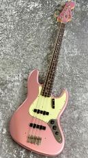 Fender Custom Shop B5 1965 Jazz Bass Journeyman Relic - Faded Burgundy Mist Metallic MH -【4.11kg】【#CZ586433】_2