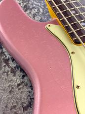 Fender Custom Shop B5 1965 Jazz Bass Journeyman Relic - Faded Burgundy Mist Metallic MH -【4.11kg】【#CZ586433】_5