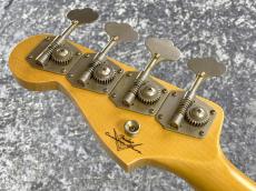 Fender Custom Shop B5 1965 Jazz Bass Journeyman Relic - Faded Burgundy Mist Metallic MH -【4.11kg】【#CZ586433】_8