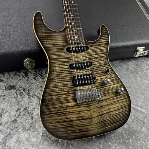 Suhr 【極上フレイムメイプル】Standard Flame Maple ～Trans Charcoal Burst～[3.52kg] 2007年製 3Fフロア