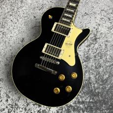 レスポールカスタムダイヤモンド最終値下げ Burny RLC-60 BLK レフティ Les Paul Custom 80年代後期 イナズマ