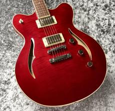 Hofner HCT-VTH-SP "Verythin" Transparent Red