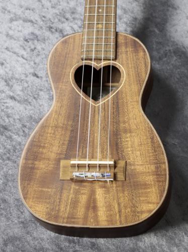 Leho LHUS-ASAK HEART【ソプラノ】【アカシア単板】