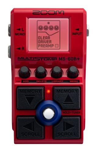 ZOOM MS-60B+ MultiStomp