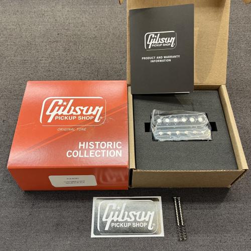 Gibson Custombucker (Double Black, True Historic Open Black, 2-conductor, Unpotted, Alnico 3