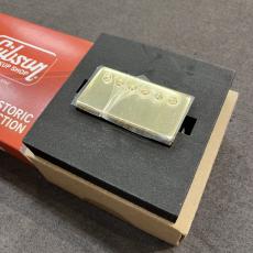 Gibson Custombucker (Double Black, True Historic Gold Covers, 2-conductor, Unpotted, Alnico 3_2