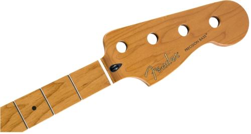 Fender Roasted Maple Precision Bass Neck, 20 Medium Jumbo Frets, 9.5", Maple, C Shape【納期未定】