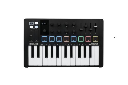 Arturia MINILAB3 BK【2022年12月17日 発売予定 ご予約受付中】