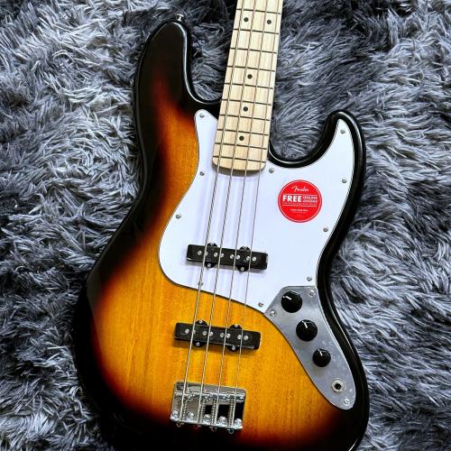 Squier Affinity Jazz Bass 3-Color Sunburst / Maple 【最初の1本にオススメ!】【ジャズベース】