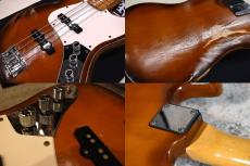Miyako custom bass guitar MJB-4R -Brown Burst-【Relic】【4.3kg】_10