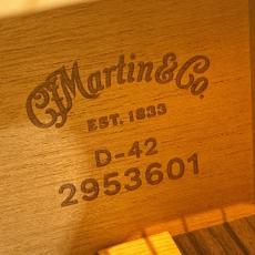 Martin 【試奏動画あり】D-42 Standard #2953601【美しく広大な音色】【当店限定特典付き】_11