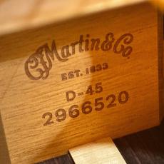 Martin 【試奏動画あり】D-45 Standard #2966520【心まで満たされる豊かな響き】【当店限定特典付き】_11