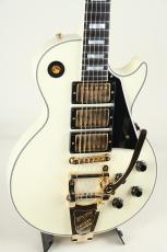 Gibson Murphy Lab 1957 Les Paul Custom 3-PU w/Bigsby Ultra Light Aged / Polaris White 2024_3