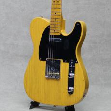 Fender Custom Shop 1952 Telecaster Journeyman Relic CC Hardware Aged Butterscotch Blonbe_5