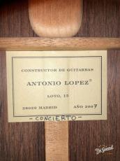 Antonio Lopez [アントニオ・ロペス] Concierto　2007年製_7