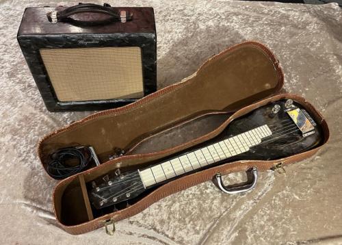 MAGNATONE 【Vintage】Lap Steel Varsity Amp SET ['40s～'50s]【G-CLUB TOKYO】