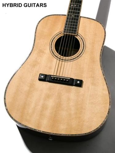 Maestro Guitars Traditional Series D-IR Figured Khaya Mahogany Natural 2017