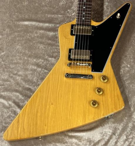 Gibson Custom Shop 1958 Korina Explorer Reissue "Black Pickguard" VOS【3.91kg】
