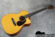 Martin 00-18 Cutaway Custom (2023) ターコイズを使ったブルーのポジションマークが魅力の1本です!