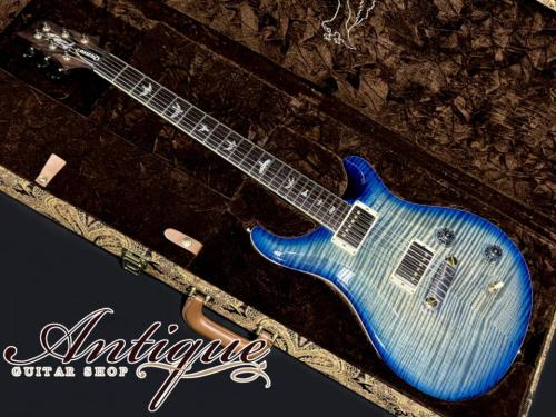 Paul Reed Smith [PRS] Modern Eagle Quatro 2010 Faded Blue Burst /Dark Dalbergia Rosewood Neck&FB EX+++"Killer Figured Top"