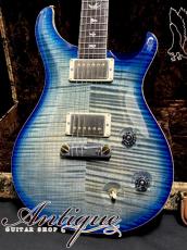 Paul Reed Smith [PRS] Modern Eagle Quatro 2010 Faded Blue Burst /Dark Dalbergia Rosewood Neck&FB EX+++"Killer Figured Top"_2