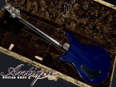 Paul Reed Smith [PRS] Modern Eagle Quatro 2010 Faded Blue Burst /Dark Dalbergia Rosewood Neck&FB EX+++"Killer Figured Top"_3