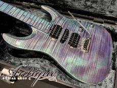T's Guitars Double Anniversary Special One-Off Show Model /DST-Pro24 Carved Northern Lights w/All 5A Flame "Dead Stock"_4
