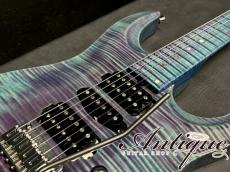 T's Guitars Double Anniversary Special One-Off Show Model /DST-Pro24 Carved Northern Lights w/All 5A Flame "Dead Stock"_7