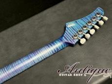 T's Guitars Double Anniversary Special One-Off Show Model /DST-Pro24 Carved Northern Lights w/All 5A Flame "Dead Stock"_9