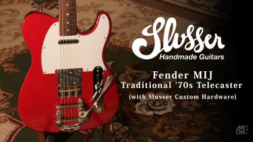 Fender Made in Japan Traditional '70s Telecaster Ash CAR 2017 w/ Slusser Custom Hardware