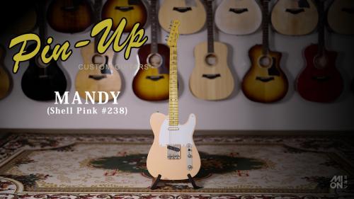 Eric Daw Custom Guitars 【試奏動画有】#238 "MANDY" TL Shell Pink