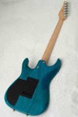 TOM ANDERSON Drop Top w/Special Selection Traditional Flame, Blue Logo -Bora Bora Blue with Binding-_8