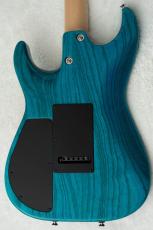 TOM ANDERSON Drop Top w/Special Selection Traditional Flame, Blue Logo -Bora Bora Blue with Binding-_9