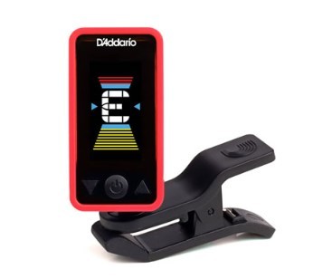 D'addario Eclipse Tuner RED Chromatic Headstock Tuner  PW-CT-17RD【クリップチューナー】