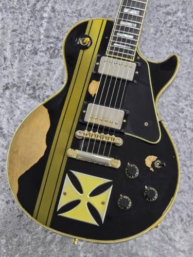 Gibson Early 70's Les Paul Custom "Iron Cross" Mod  [Like a Metalica James Hetfield]  値下げしました!
